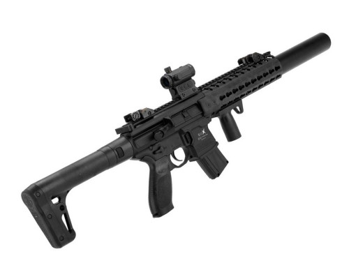 Пневматическая винтовка Sig Sauer MCX BLK-R (коллиматор)
