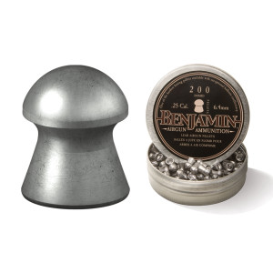Пули Crosman Benjamin Discovery Domed 6,35 мм, 1,80 грамм, 200 штук