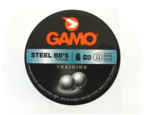 Стальные шарики Gamo BB'S 4,5 мм, 500 штук