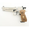 Пневматический пистолет Umarex Beretta M92 FS (никель, дерево)